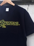 ��ONE MESSAGE��T-shirt Navy