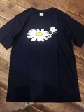 Import��Flower Rec��Art T-shirt��Navy��