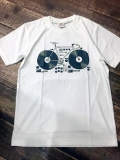 Import��bicycle Mix��Art T-shirt��White��