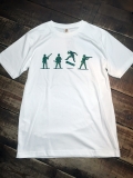 Import��KICK FLIP��Art T-shirt��White��