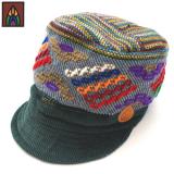 AGO��LAXMI�ˡ֥֡����󥦡��롡��С����֥륭��åססڥ��顼��B�ۡ�Reversible Cap