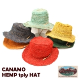 CANAMO�ʥ��ʥ�� �֣ȣţͣ�1 Ply�ϥåȡץإ�ץϥå�/HEMP HAT/�إ�ץإ�ơ���